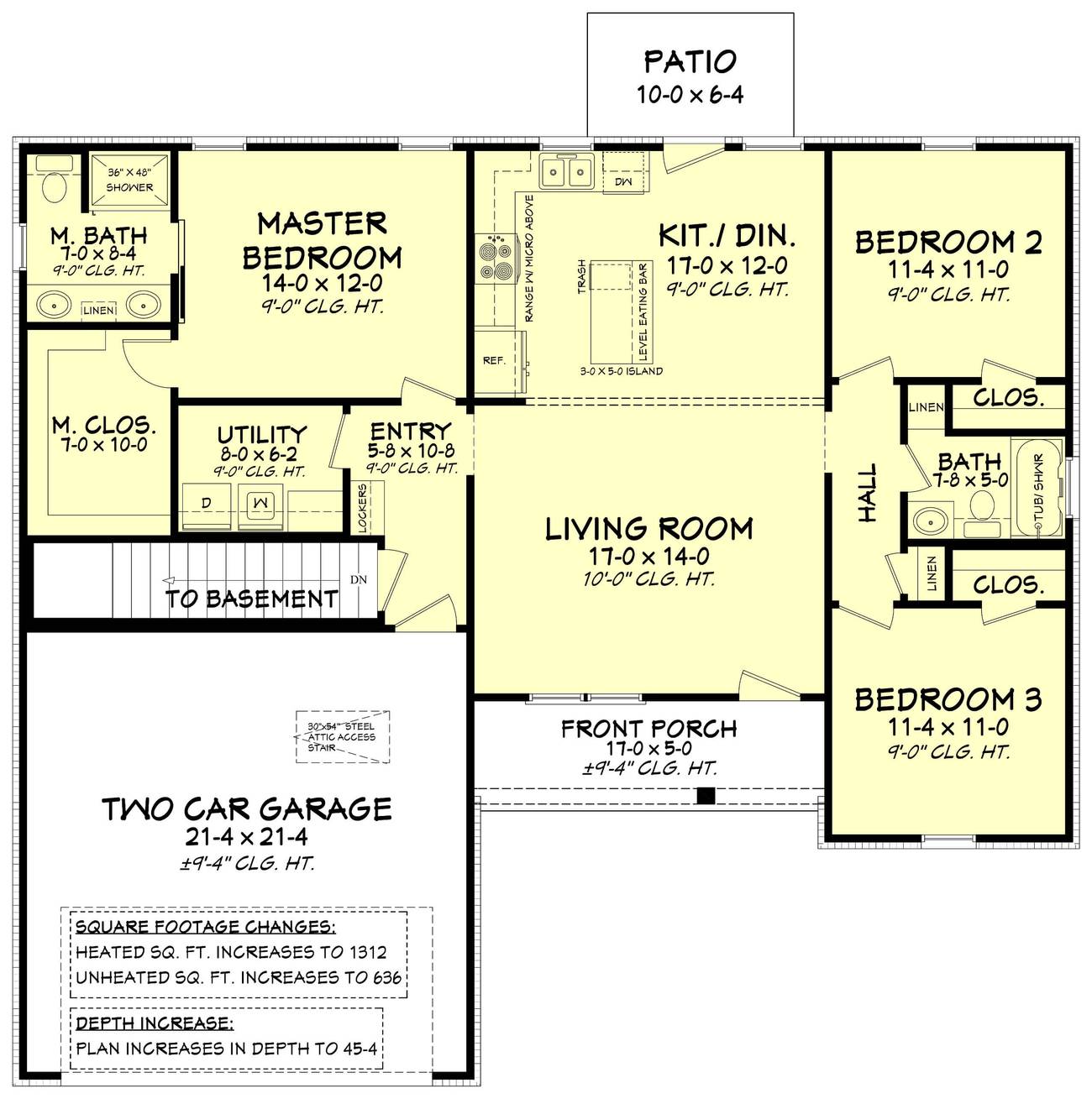 Basement Stair Location