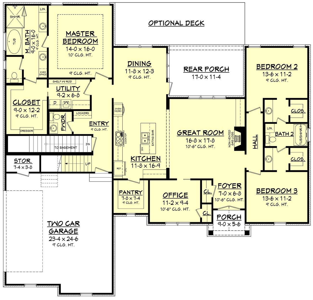 Basement Stair Location
