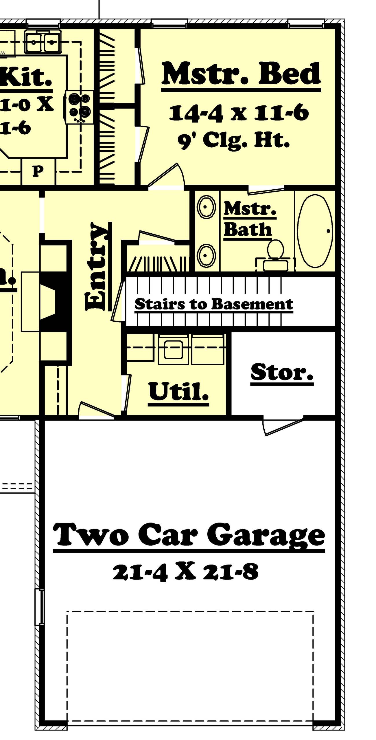 Basement Stair Location