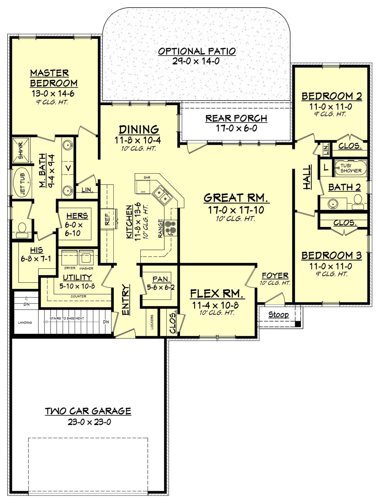 Basement Stair Location