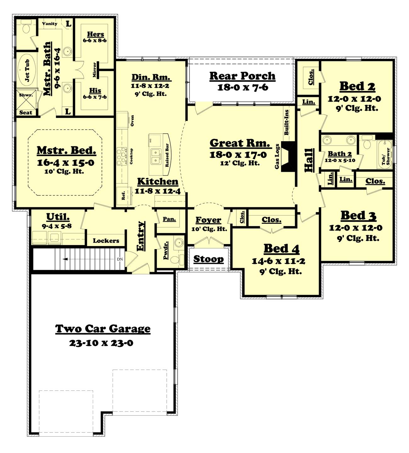 Basement Stair Location