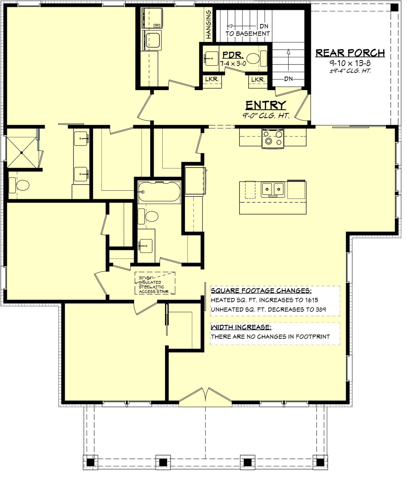 Basement Stair Location