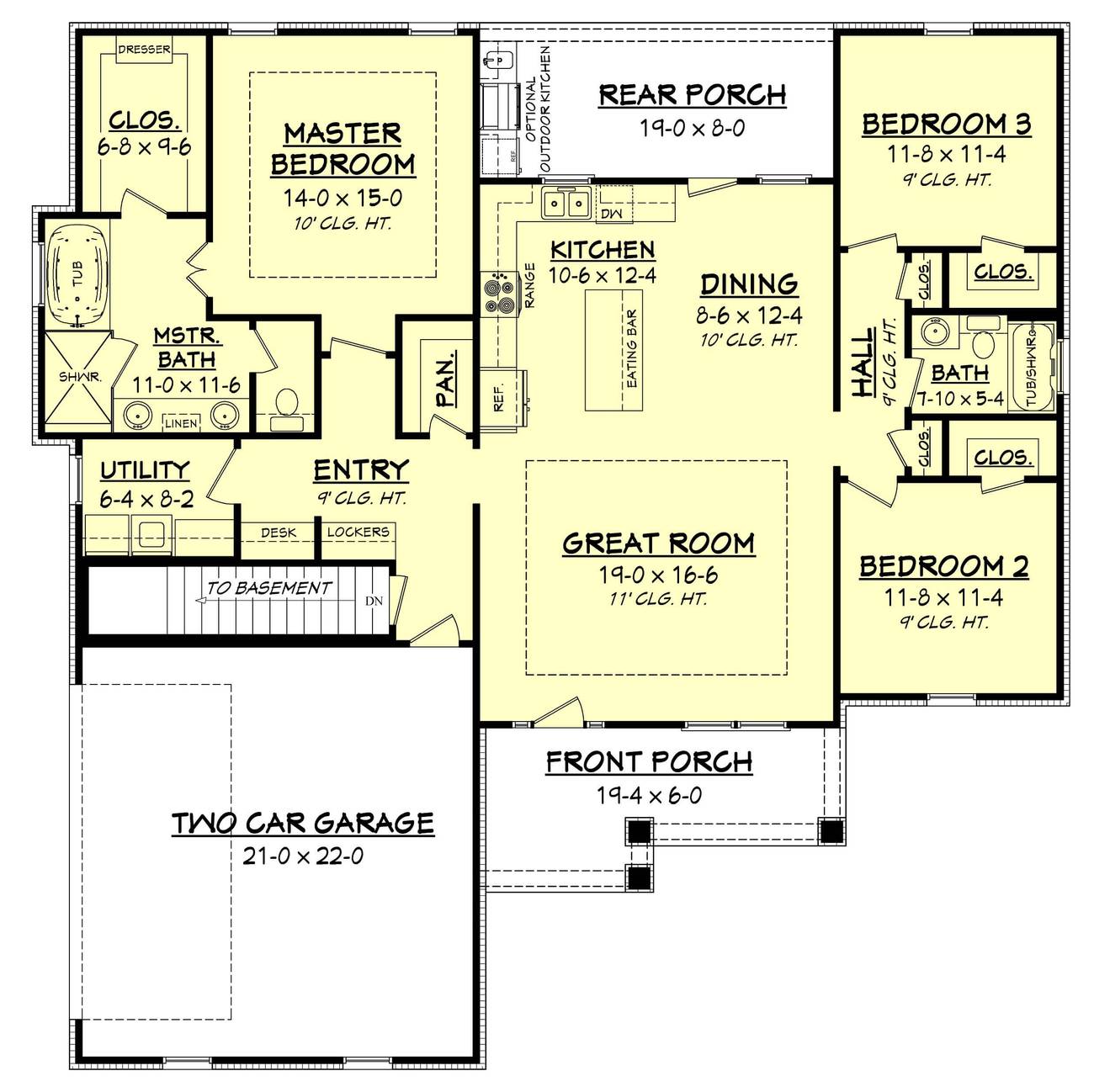 Basement Stair Location