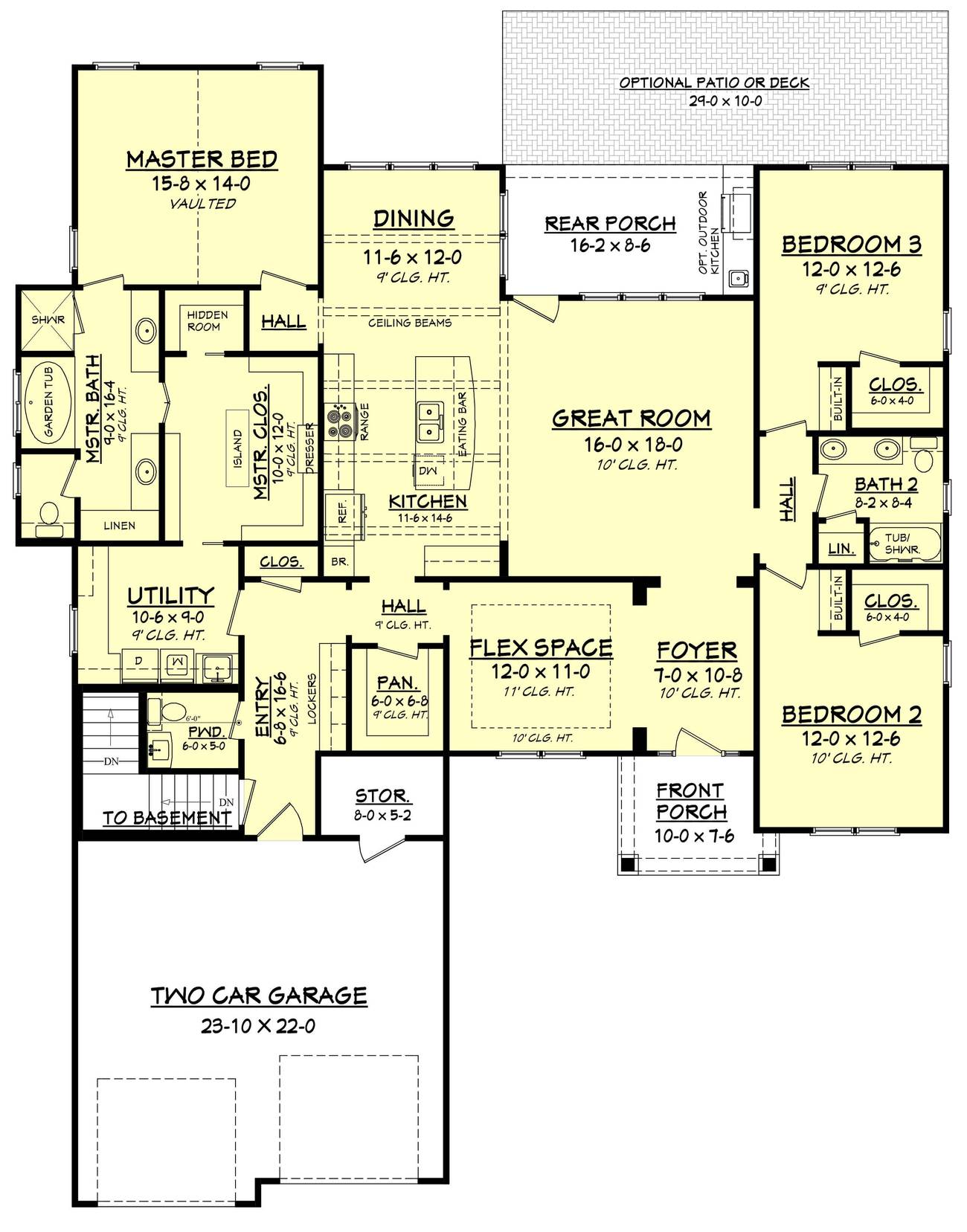 Basement Stair Location