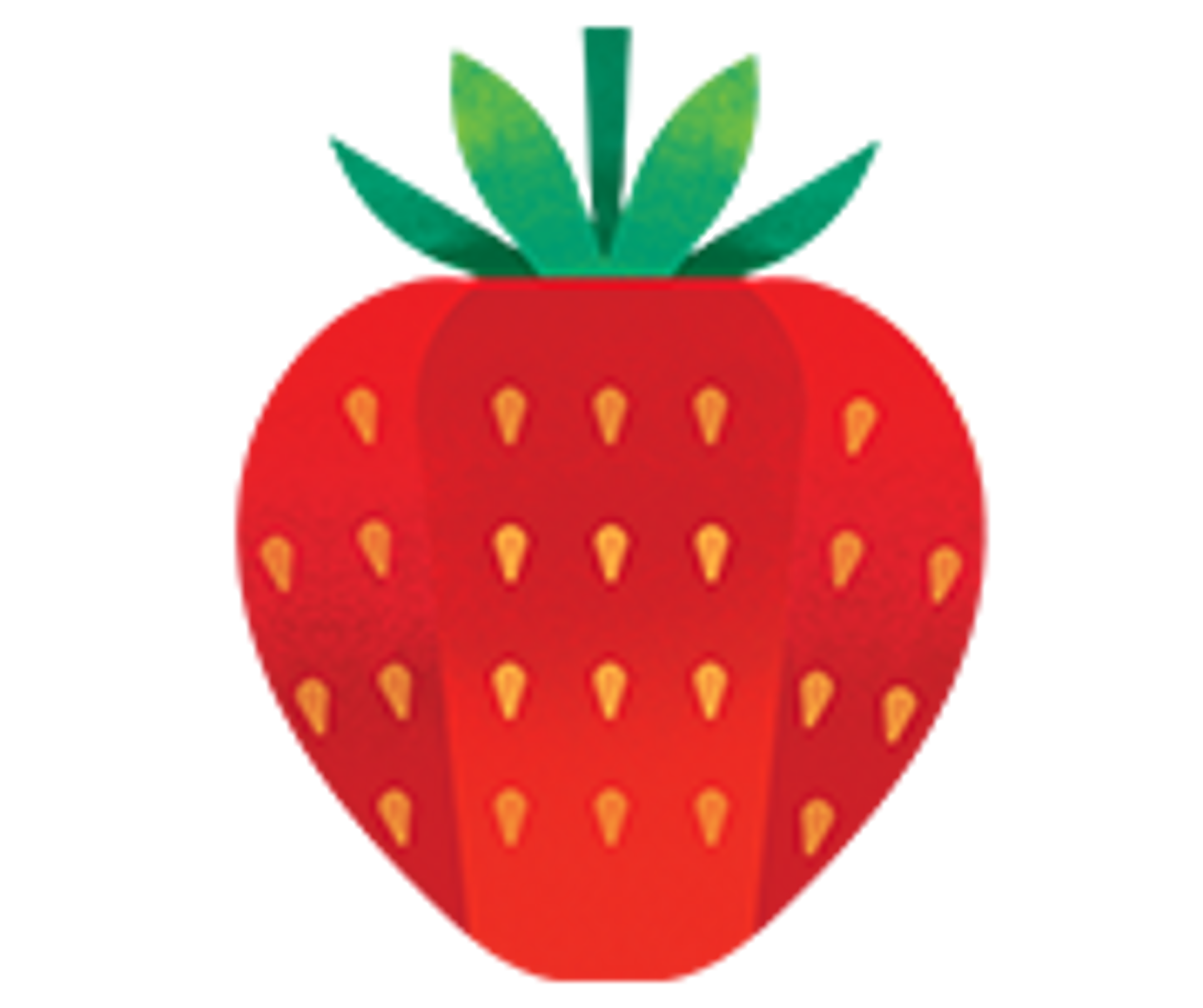 an illustration of a strawberry