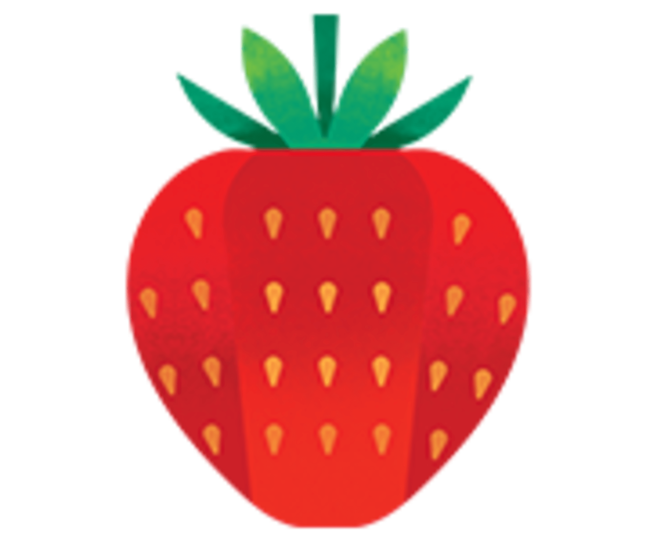 an illustration of a strawberry