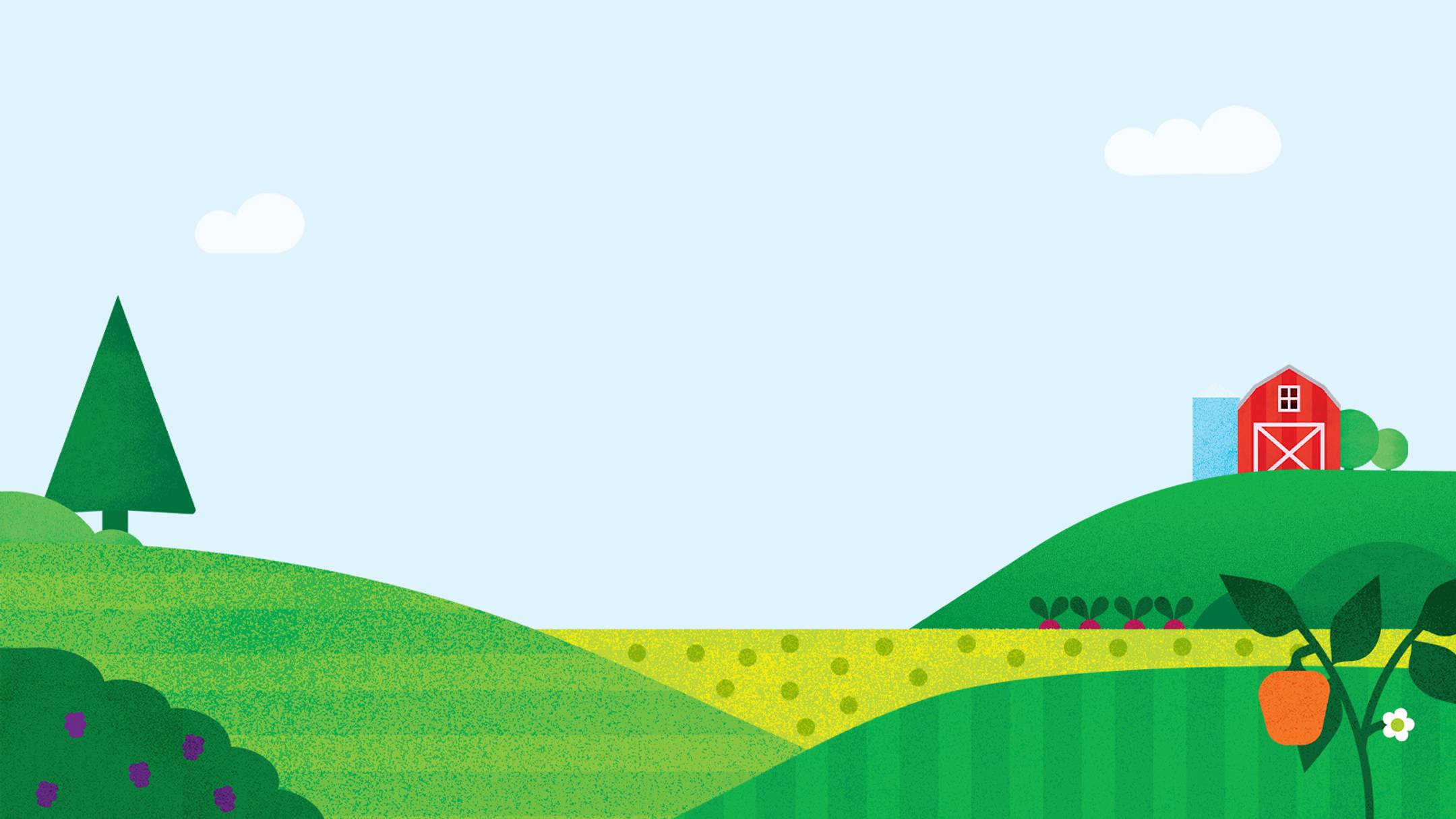 Illustration of our farm scene.