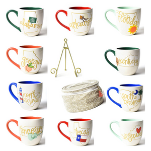 Bags, Stands, and Mugs