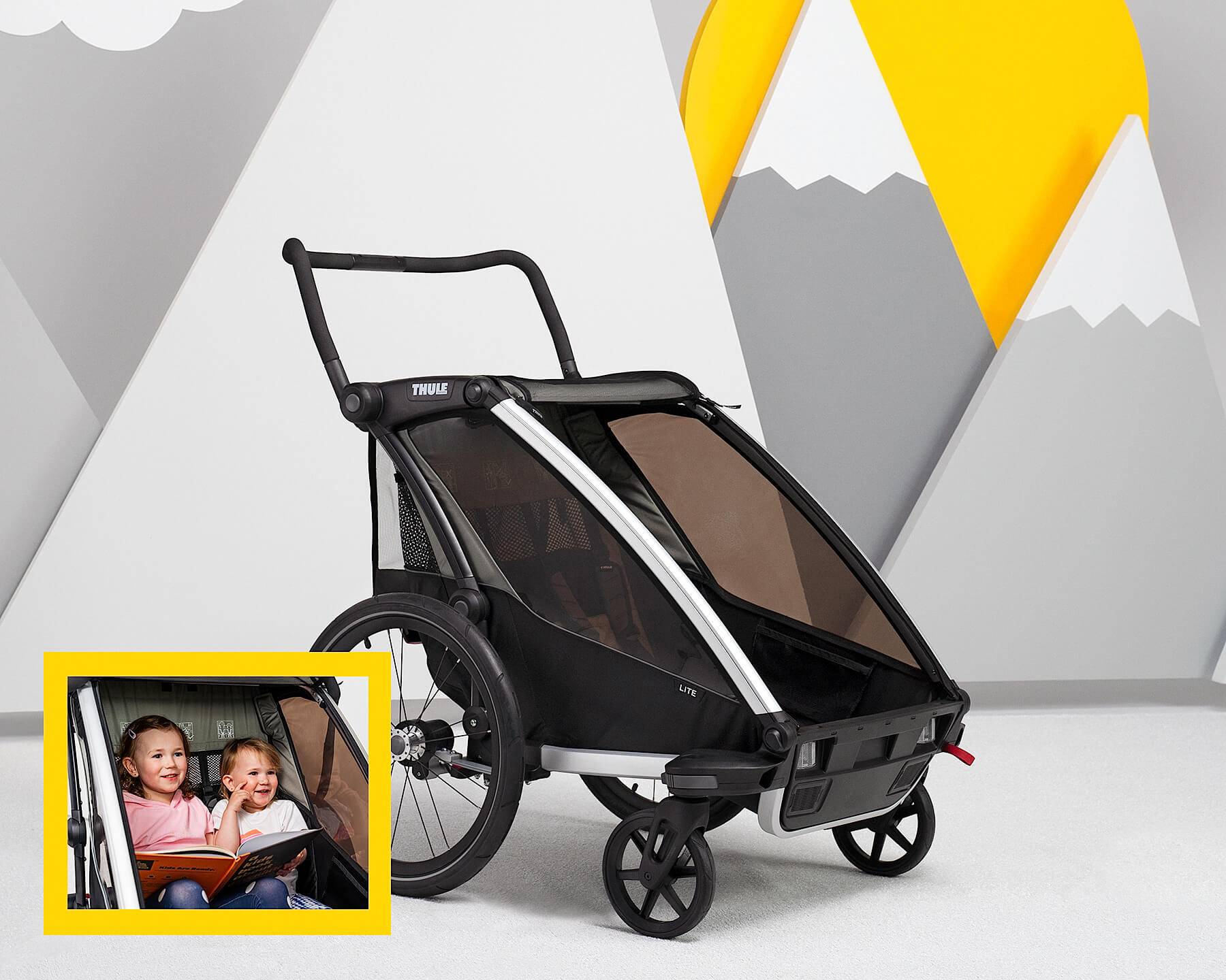 Chariot Lite trailer for E-Bike