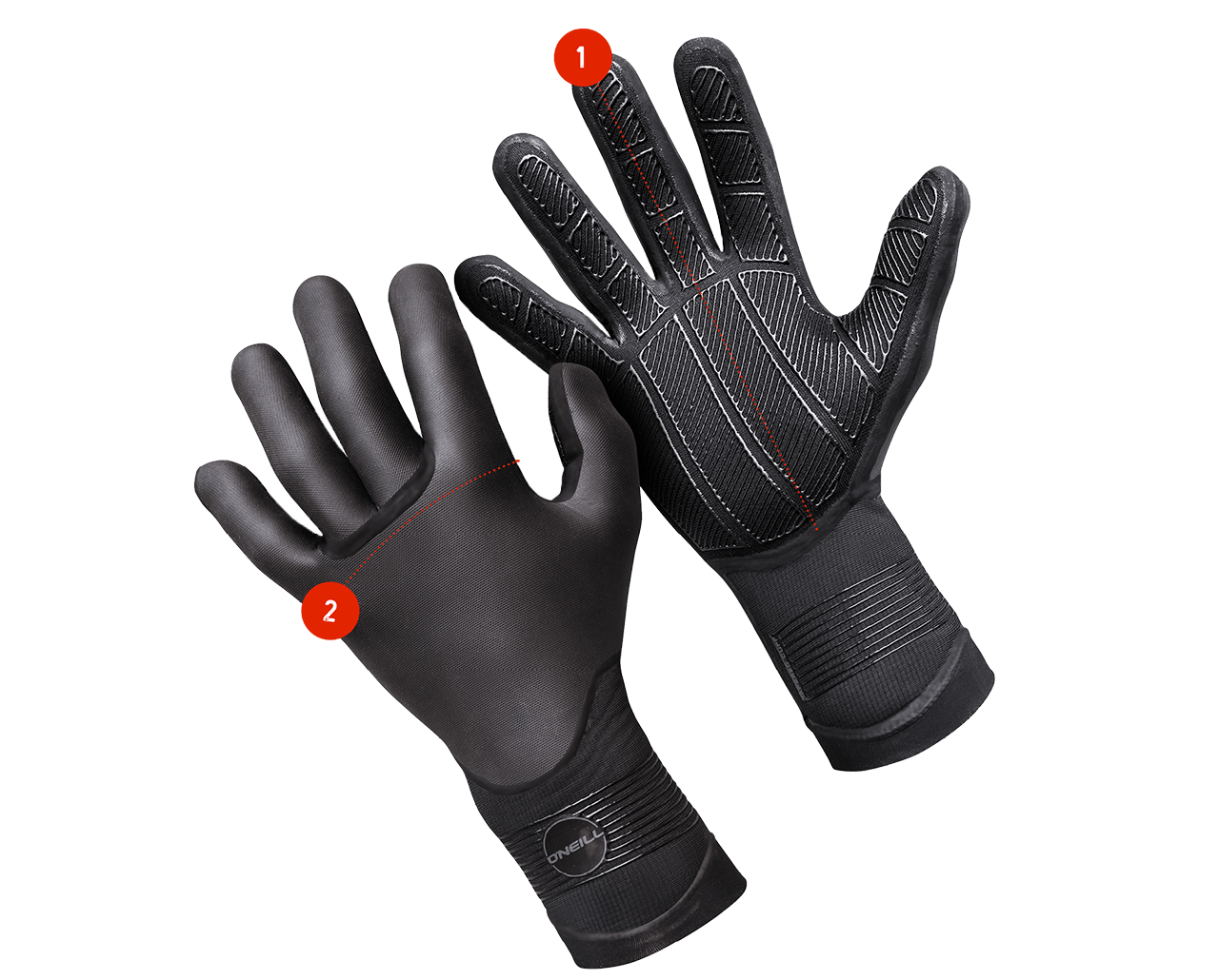 3/4 FINGER GLOVE - Hyperflex Wetsuits