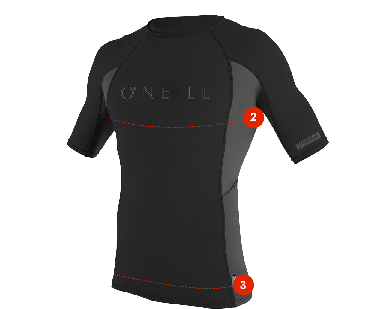 Buy Thermo X Short Sleeve Crew - Black by O'Neill online - O'Neill 