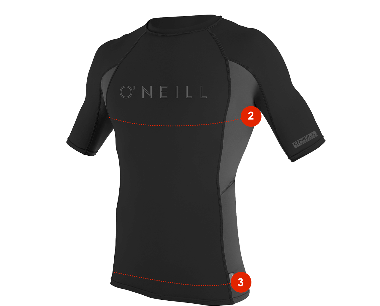 Buy Bahia 2mm Long Arm Mid Spring Suit Black By O Neill Online O
