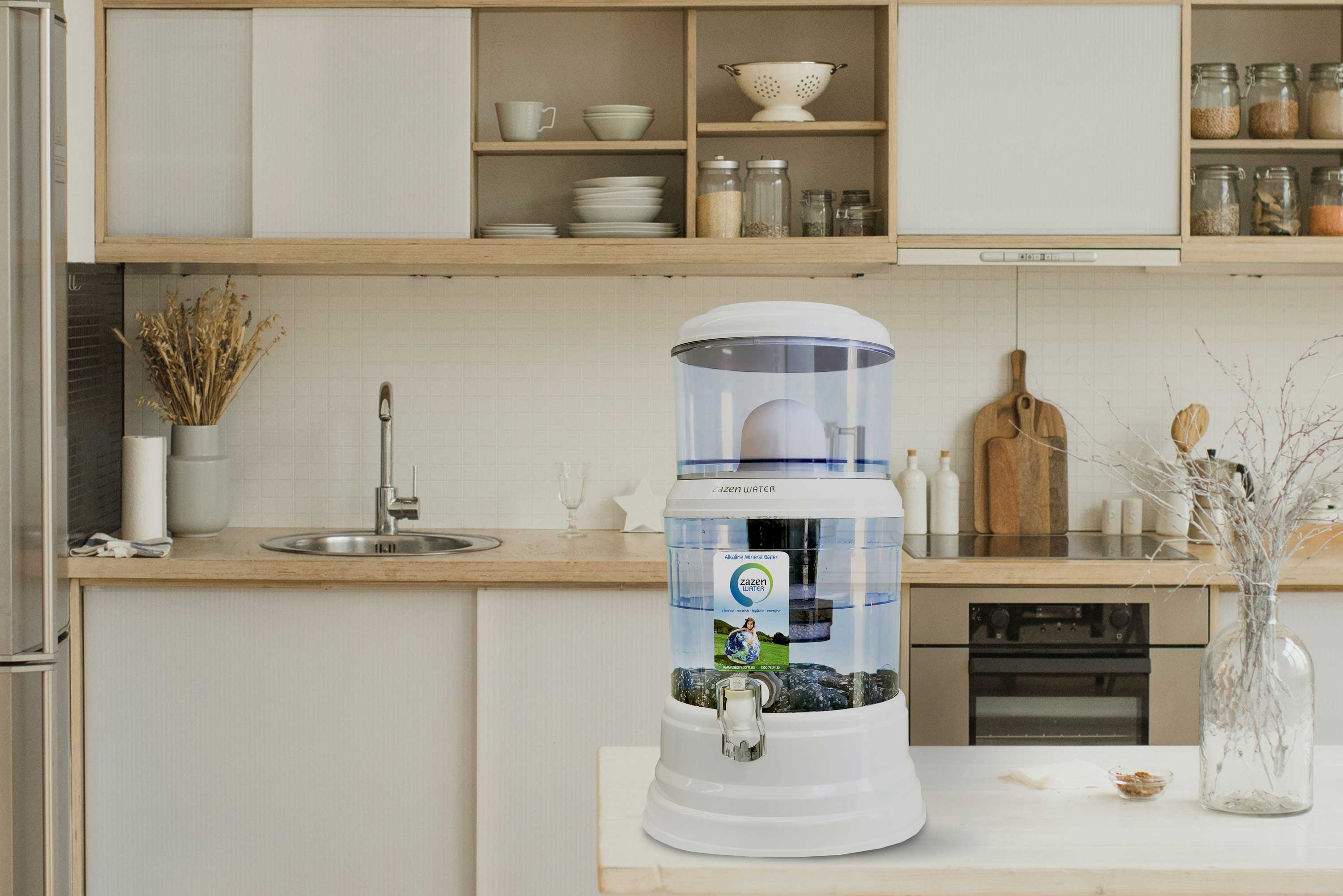 How to filter water at home? zazen Alkaline Water