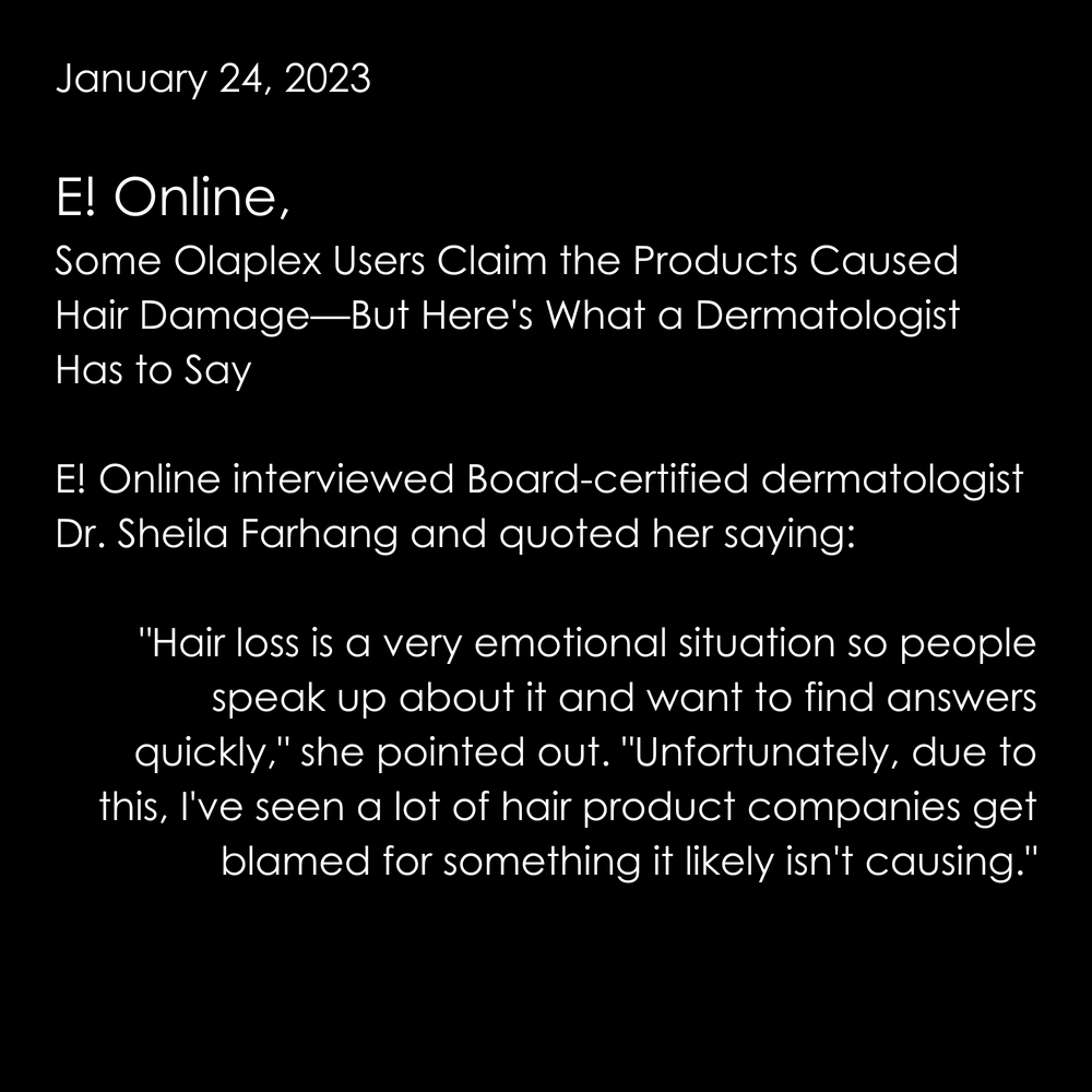 Hair Health Page - OLAPLEX Inc.