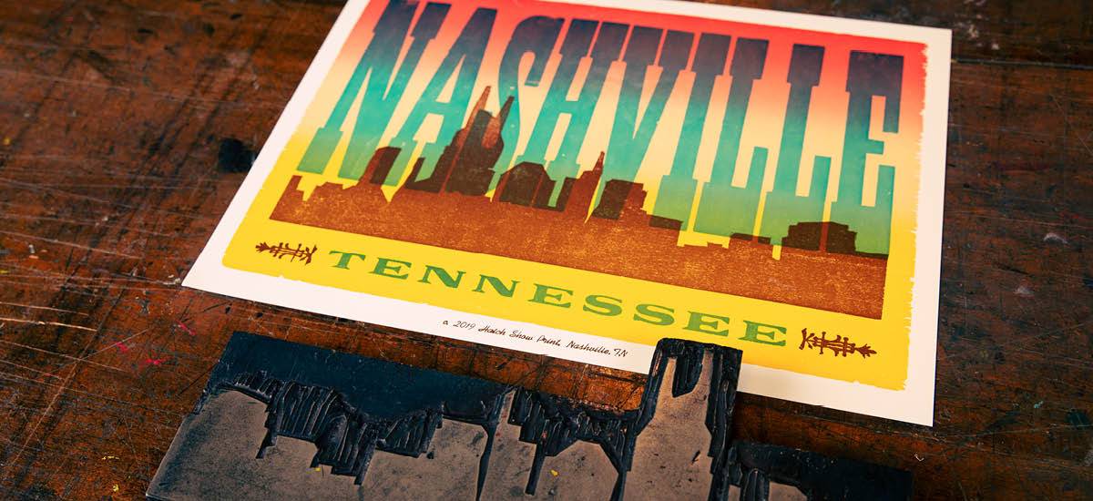 Personalized Notecard Stationery {Vanderbilt Skyline - Nashville}
