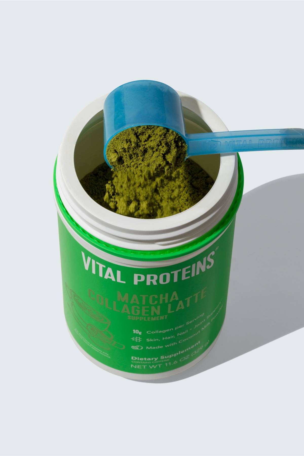 Vital Proteins Matcha Collagen Peptides Powder Supplement, L