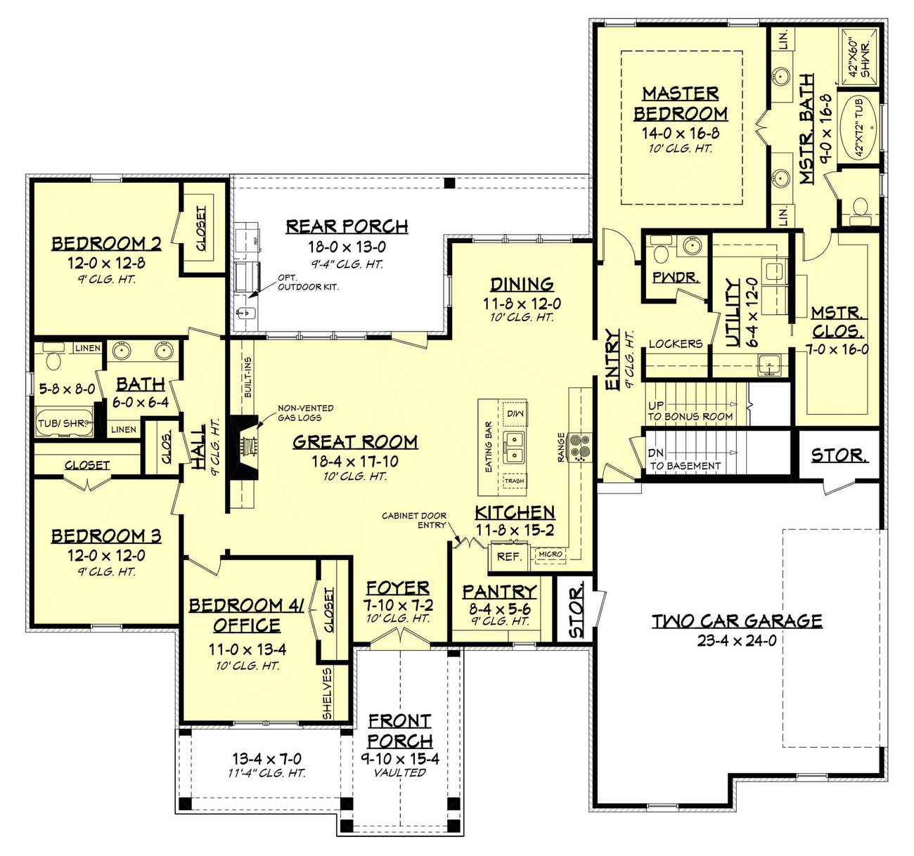  Cypress  Court  House  Plan  House  Plan  Zone 