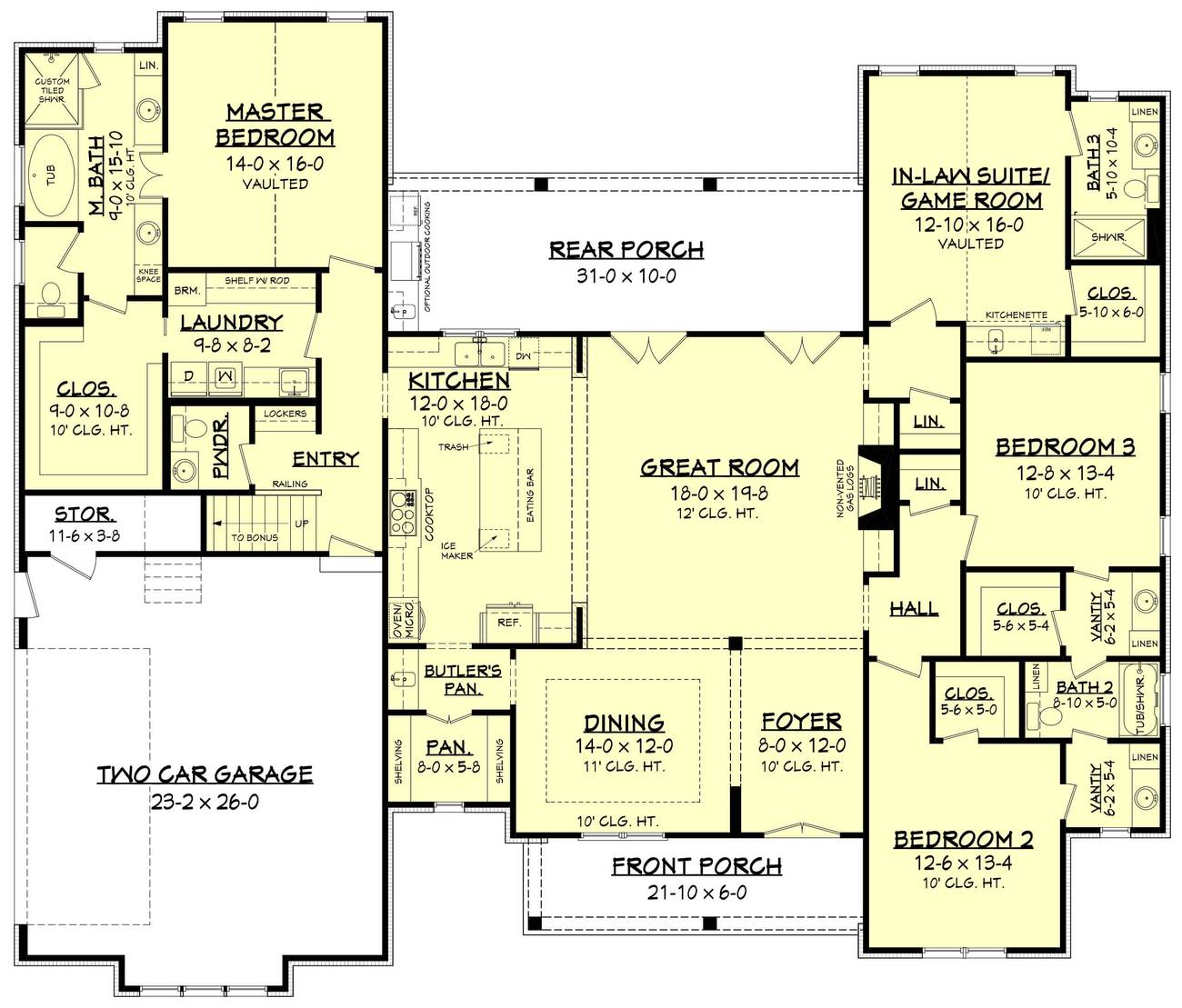 Grayson House Plan House Plan Zone