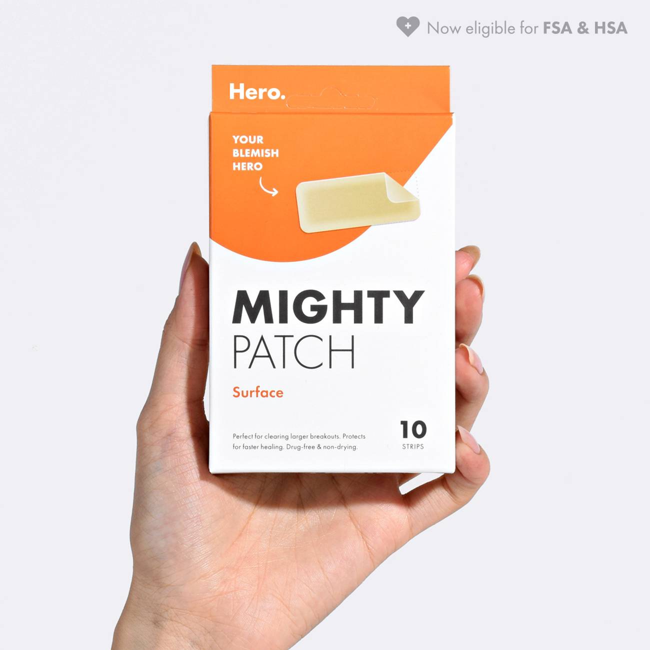 A Bigger Acne Patch Mighty Patch Surface Hero Cosmetics A bigger acne patch mighty patch surface hero cosmetics