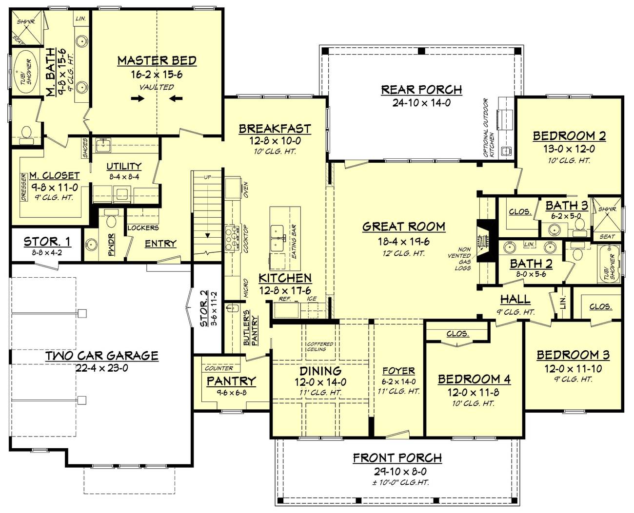 Meadow Land House Plan House Plan Zone