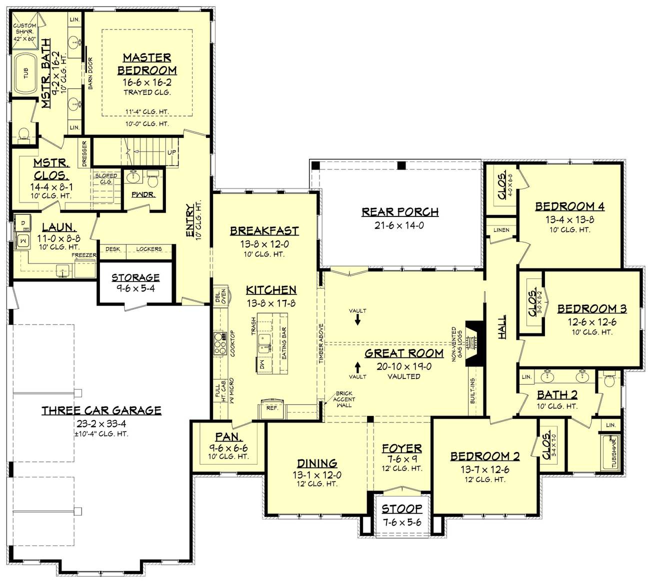 Belmont House Plan House Plan Zone