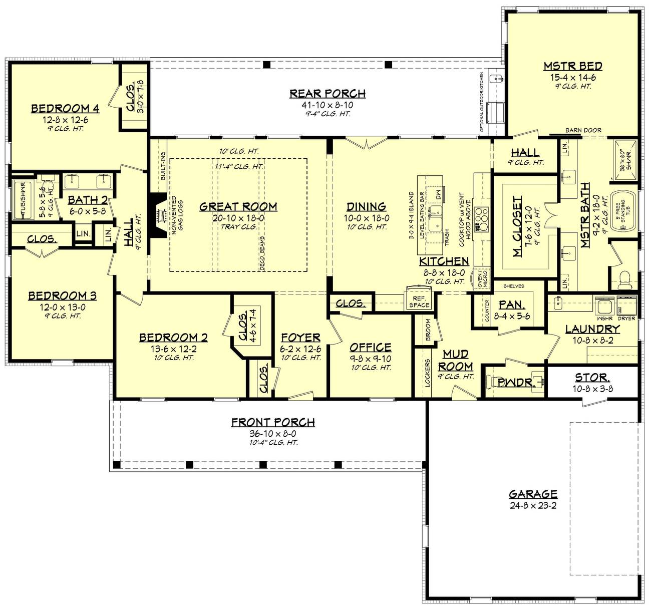 Alder House Plan House Plan Zone