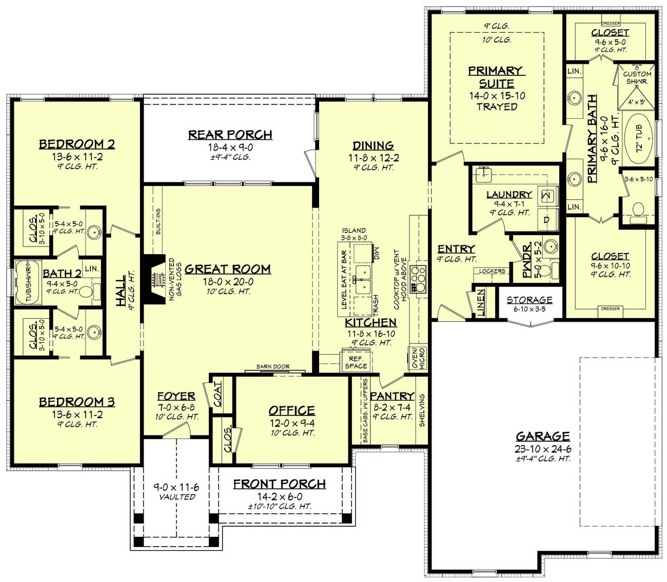 Spring Creek House Plan House Plan Zone