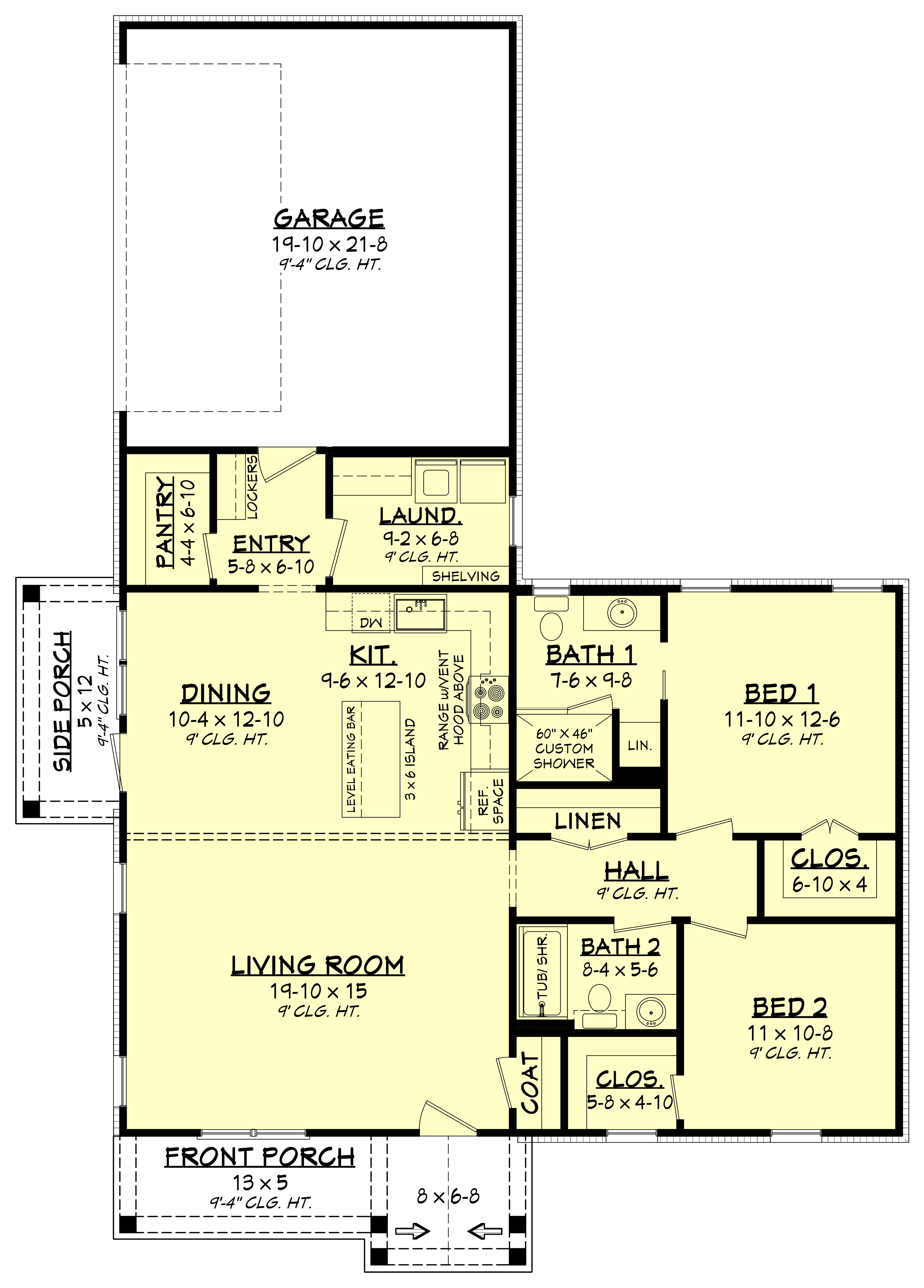 Marshall House Plan House Plan Zone