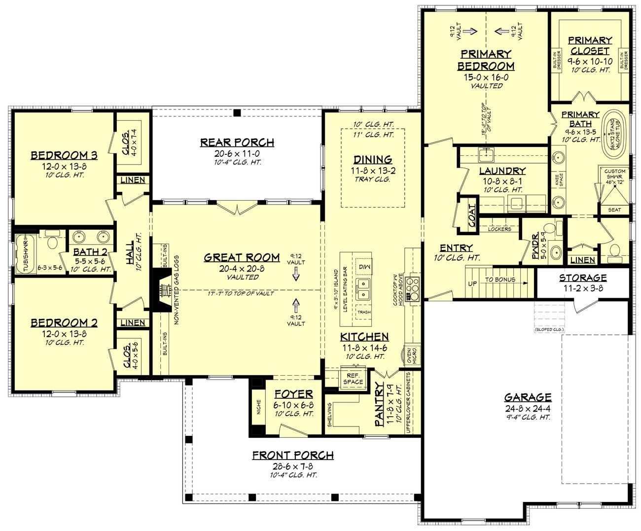 Fox Hollow House Plan House Plan Zone