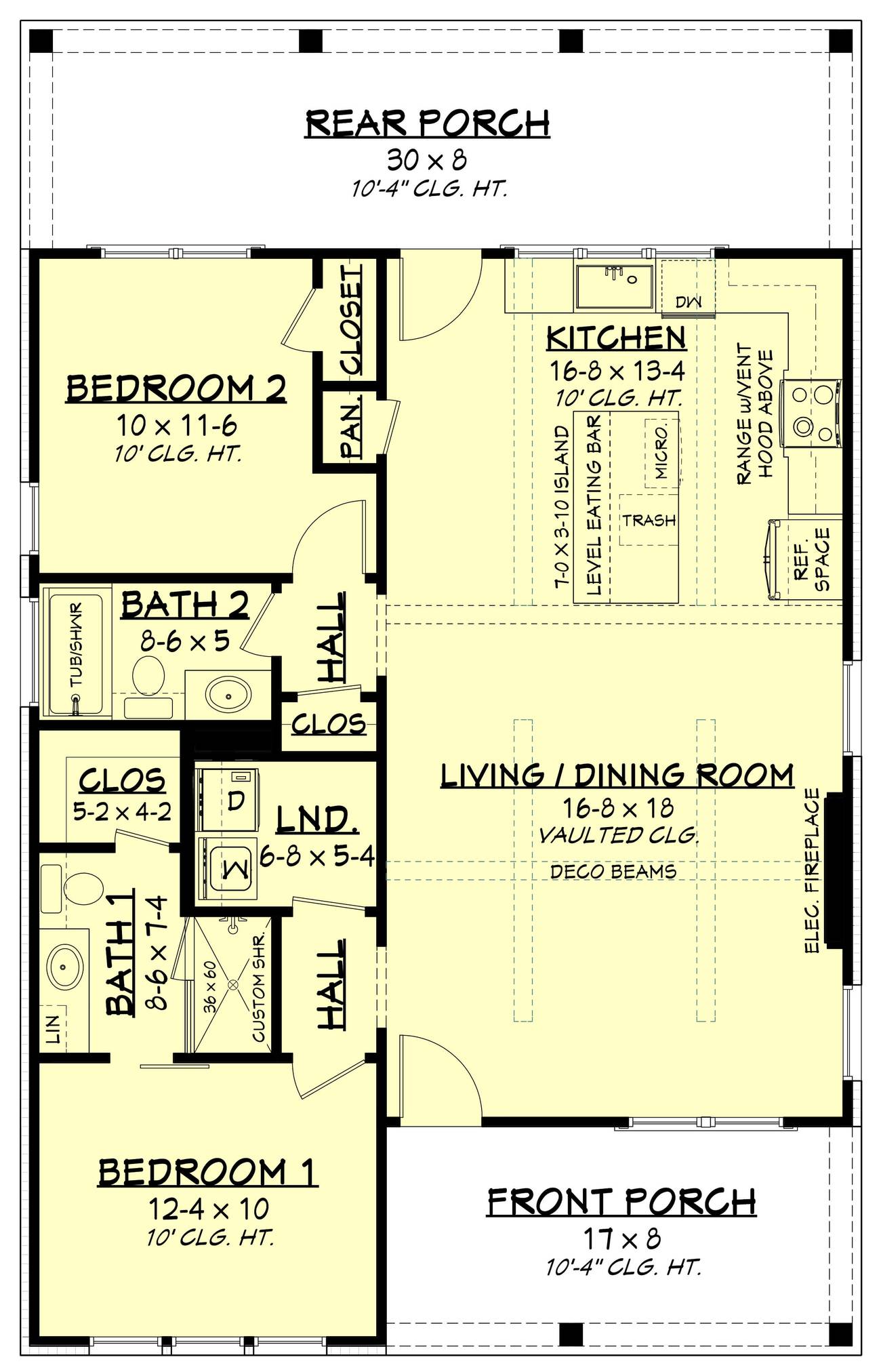 Fox Run House Plan House Plan Zone