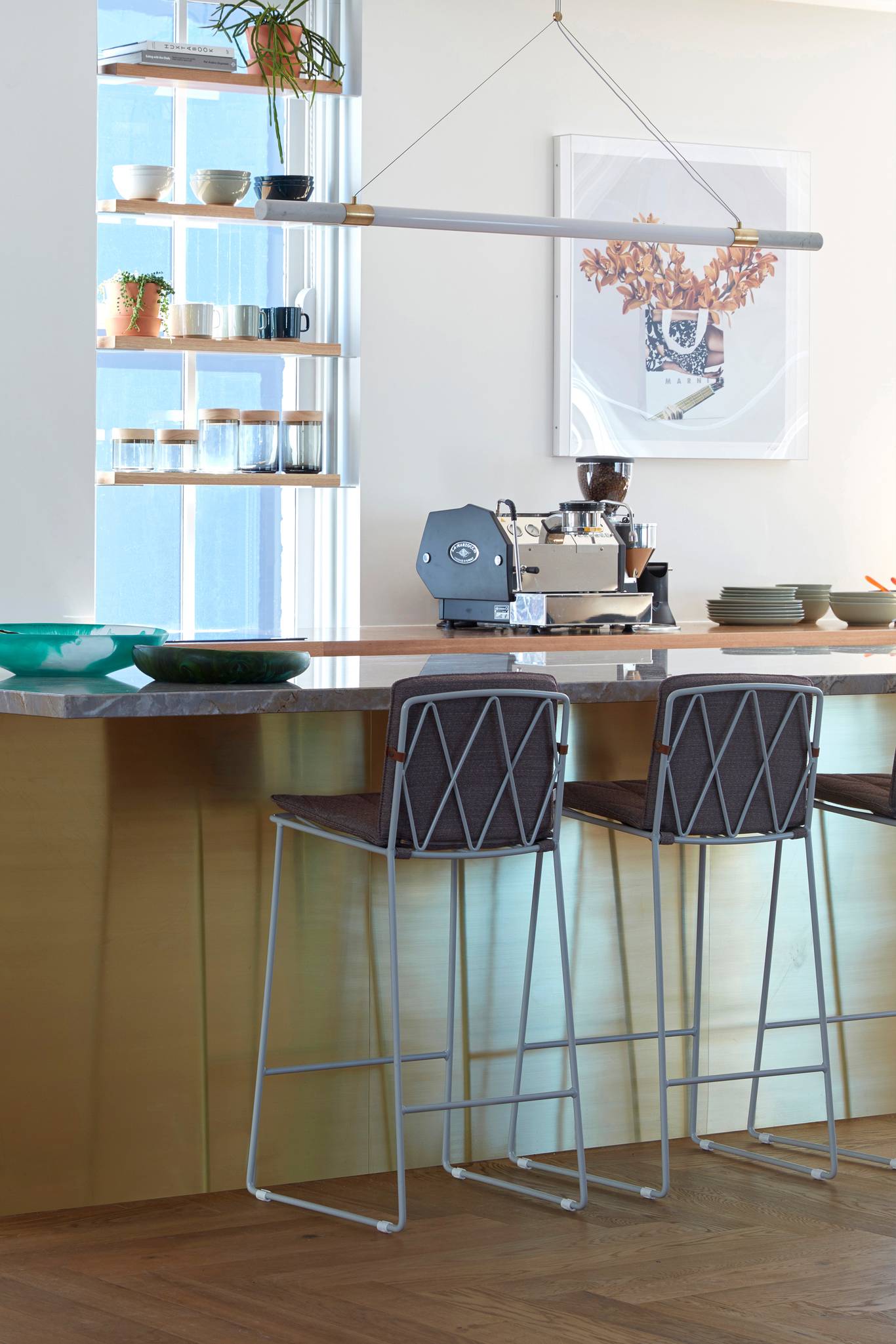 Jardan Furniture Kitchen Stools Bar Stools Timber and Steel