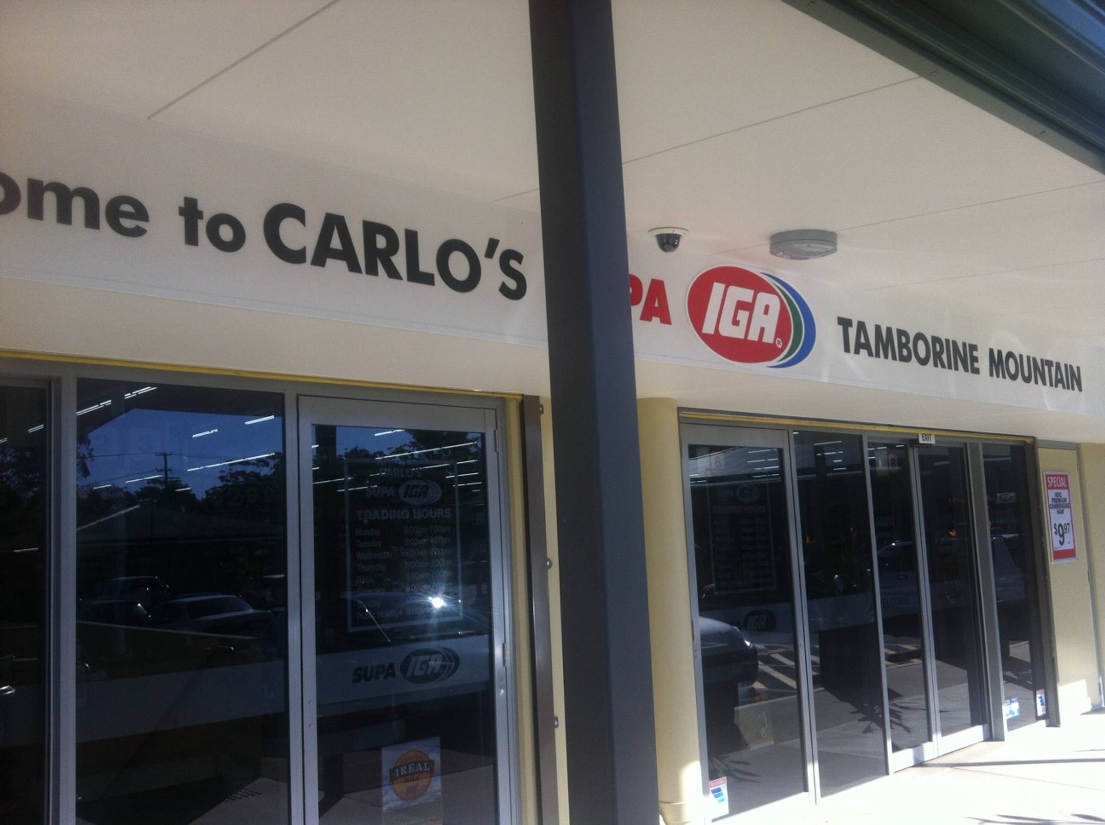 Carlos Supa IGA Mt Tamborine Mont Marte