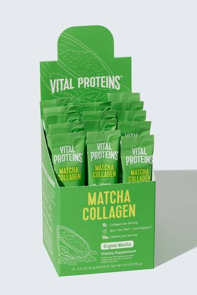 Matcha Collagen Peptides Powder