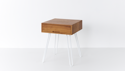 Willy Bedside Table High Square*