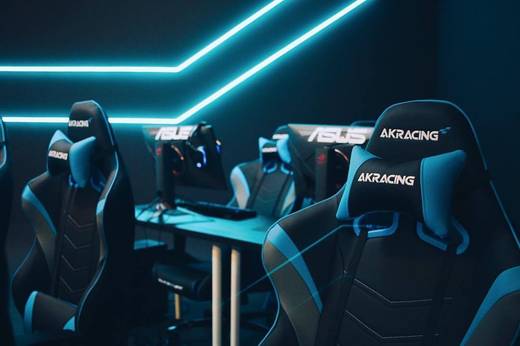AKRACING K7 Gaming Chair Black Blue