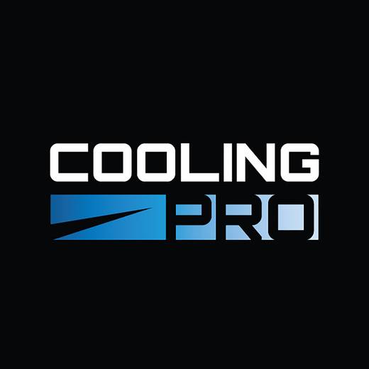 Cooling Pro Oil Cooler - 6 Row LW Black Dash -6 Outlets (260x90 Core Size)
