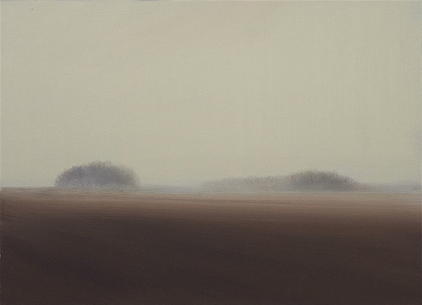 hazy painting of landscape