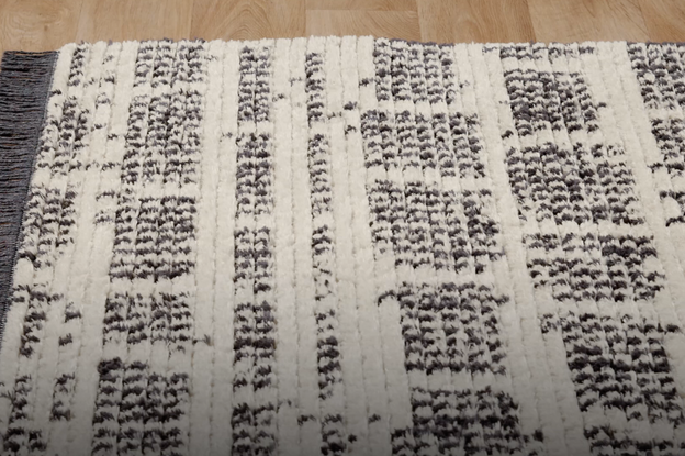 ALI-02 CJ CREAM / CHARCOAL | Loloi Rugs