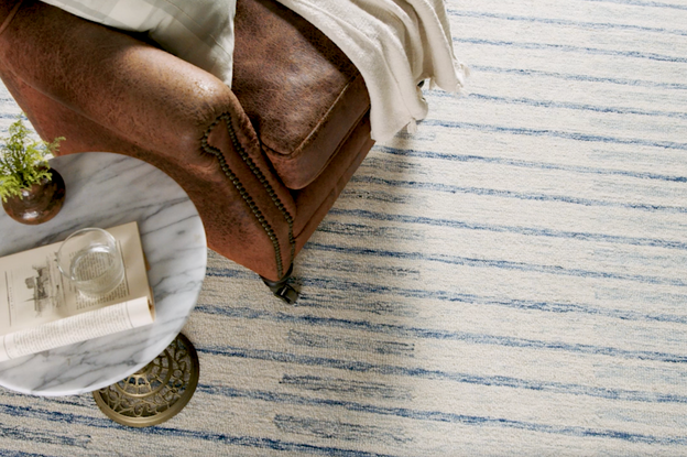 CHR-01 CJ IVORY / DENIM | Loloi Rugs