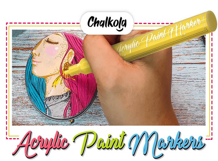 Are Acrylic Paint Markers Permanent? - Chalkola Art Supply