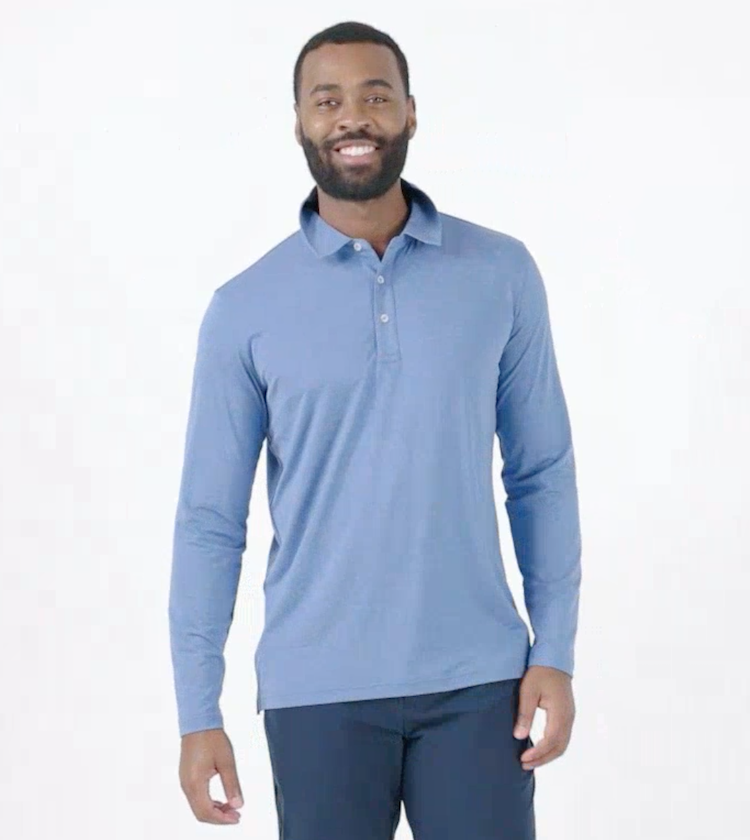 Long-sleeved Polo Shirt