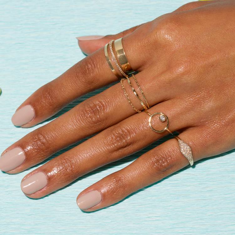 Wavy Clicker Ring – STONE AND STRAND