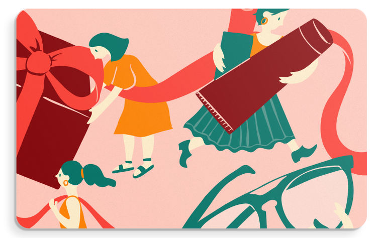 The Christmas Gift Card for Her | The Card Network