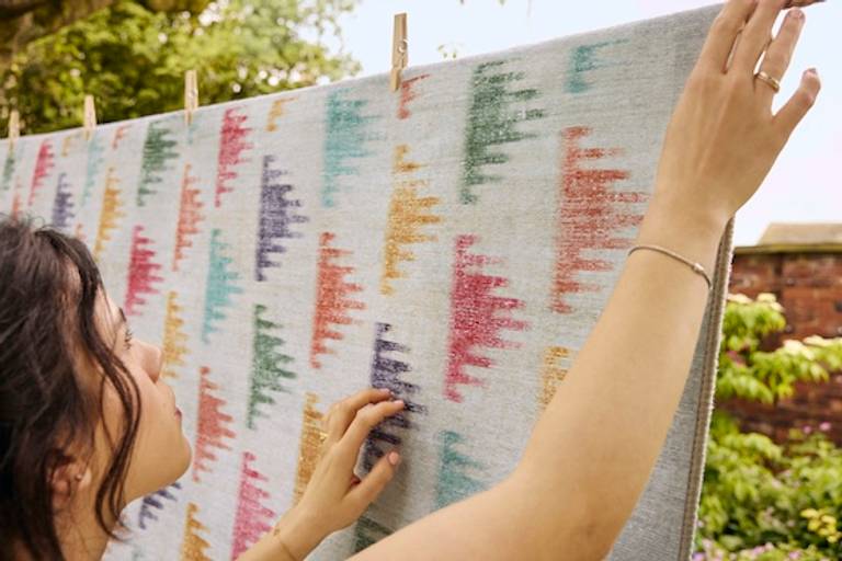 Plain Fleck Beige Doormat - Hug Rug - Hug at Home