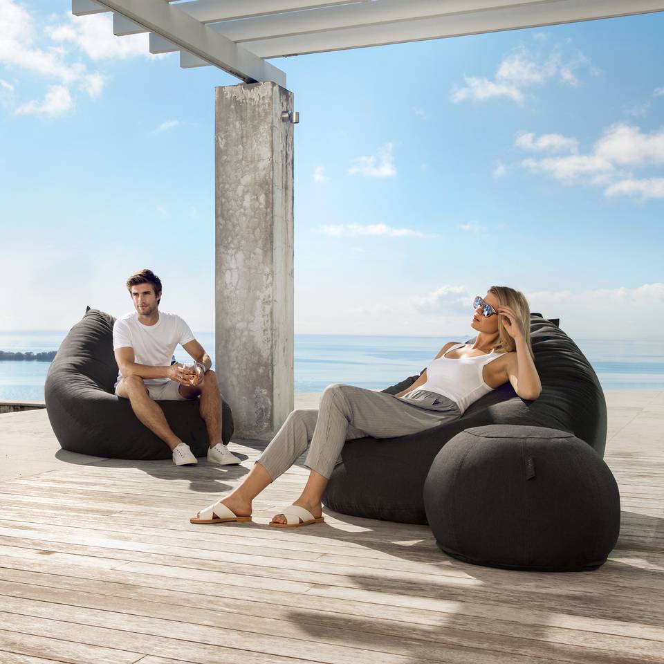 Large Outdoor Bean Bag Big Outdoor Bean Bag Lujo New Large Outdoor Bean Bag Big Outdoor Bean Bag Lujo New