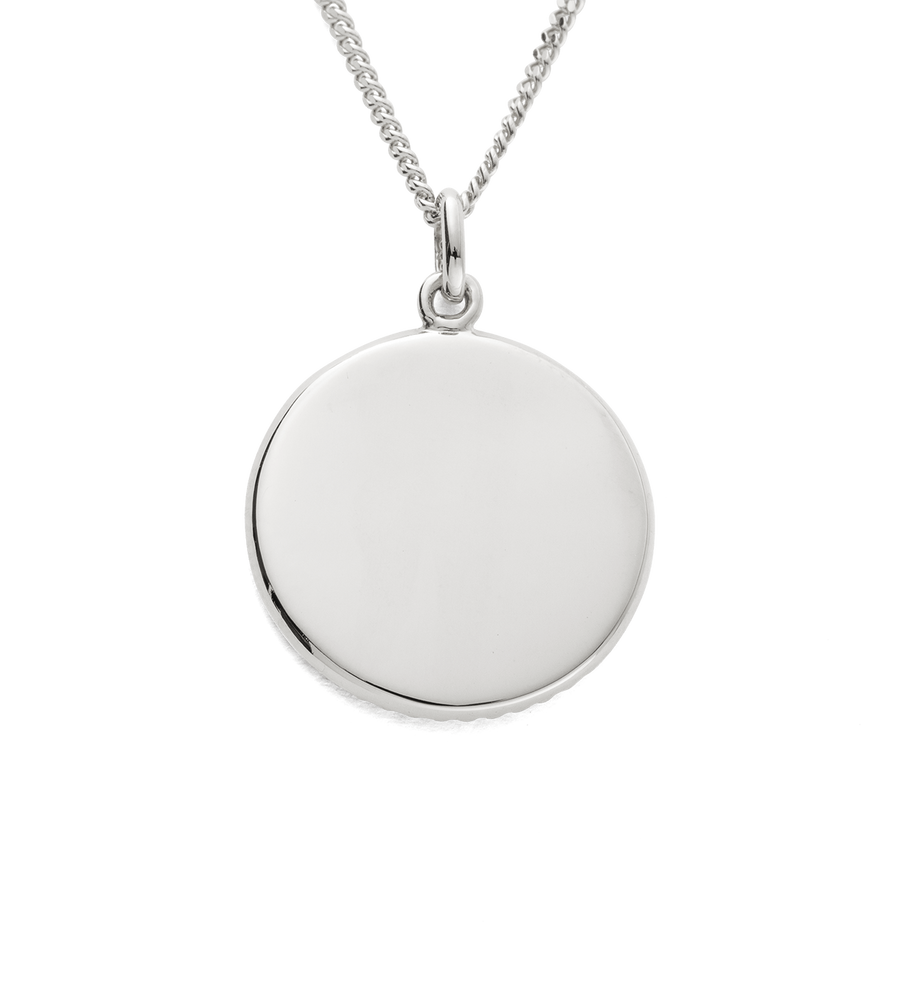 TRAVELLER COIN NECKLACE (STERLING SILVER)