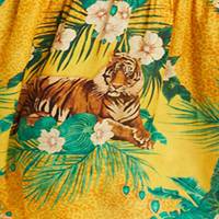 TROPICAL TIGRESS BUTTERFLY TOP