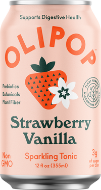Strawberry Vanilla Olipop Can
