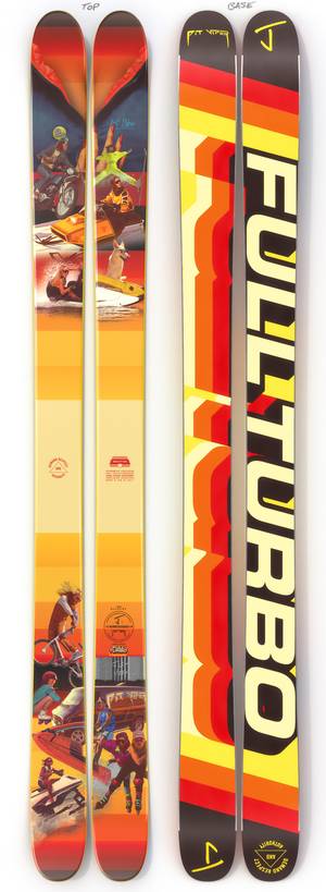 The Allplay "FULL TURBO" Pit Viper x J Collab Limited Edition Ski