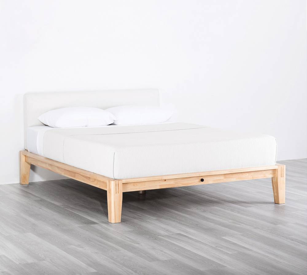 The Perfect Platform Bed Frame, Natural Platform Bed Frame